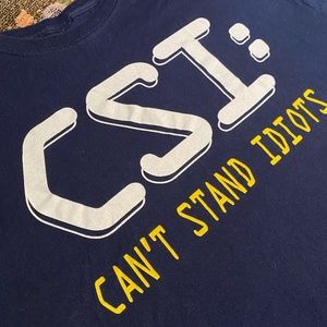 CSI: Can't Stand Idiots